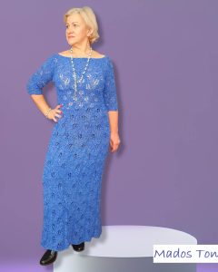 Virbalais megzta suknelė